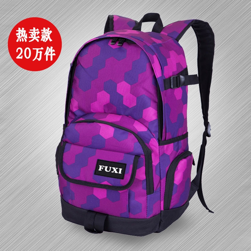 Tas Ransel Backpack Pria Wanita Bahan Polyester Untuk Travel Olahraga Outdoor Shopee Indonesia