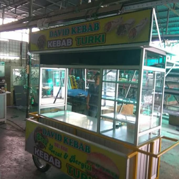 Harga gerobak aluminium kecil biasanya dibanderol dengan harga rp 700.000,00. Jual Gerobak Kebab Almunium Shopee Indonesia