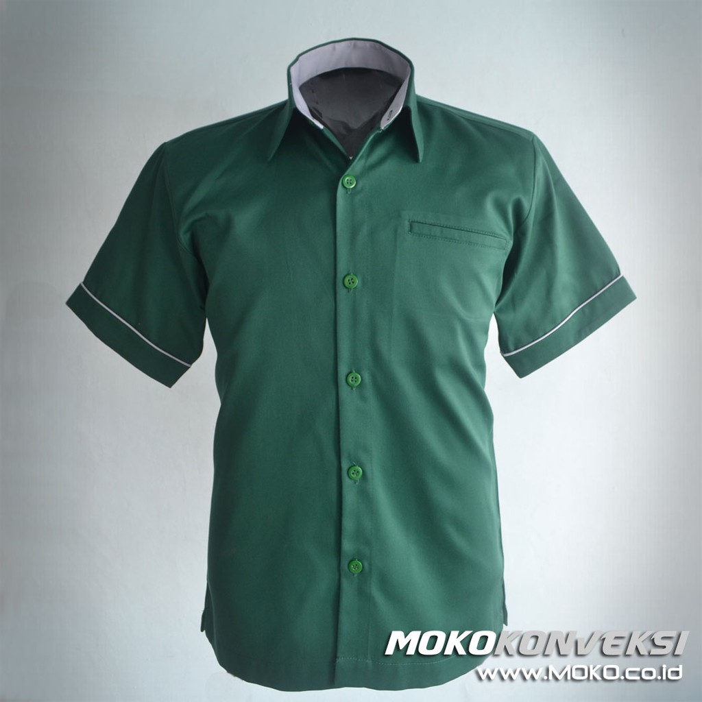 Jual SERAGAM KERJA WARNA HIJAU MOKO UNIFORM M-XL Indonesia|Shopee Indonesia