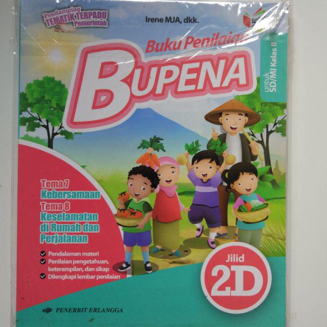 Buku Bupena Paket Kelas 2 Sd Mi K2013 Revisi Isi 4 Buku Jilid 2a 2b 2c Dan 2d Lazada Indonesia 