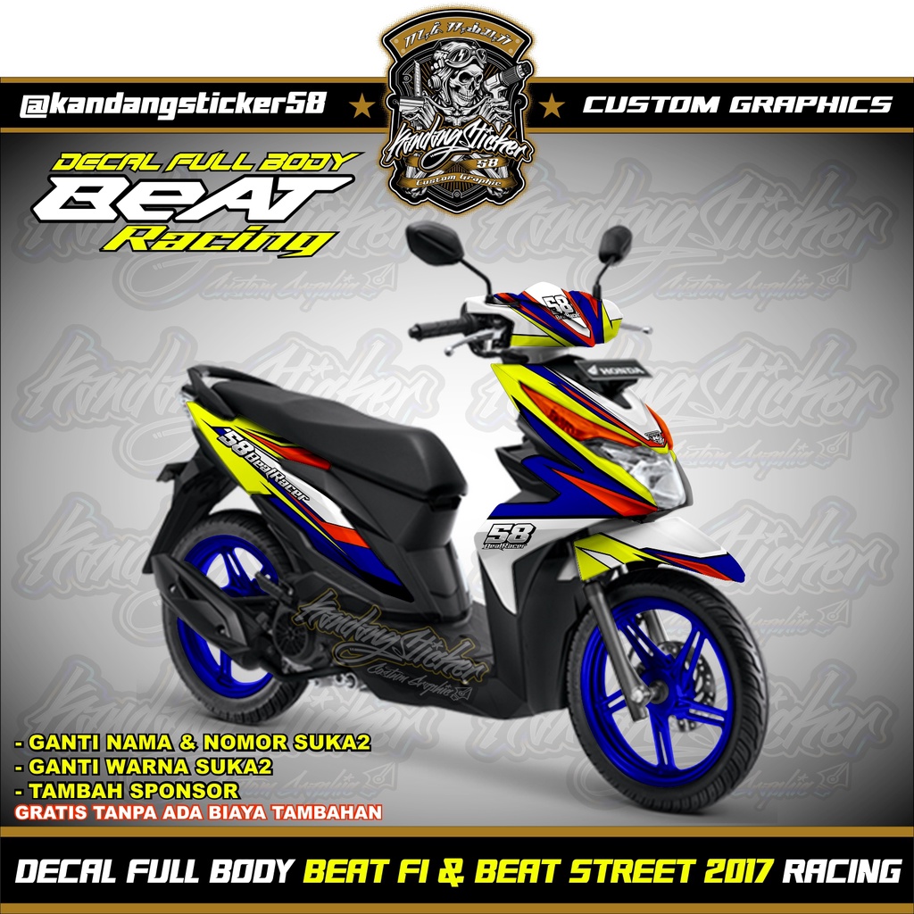 Mulai dari menggunakan aplikasi khusus, sms, … Jual Decal Beat 2017 Harga Terbaik November 2021 Shopee Indonesia