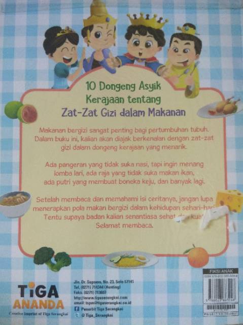 Buku Dongeng Bergizi pengantar makan | Shopee Indonesia