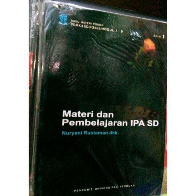 Materi dan Pembelajaran IPA SD Nuryani Rustaman Penerbit UT | Shopee  Indonesia