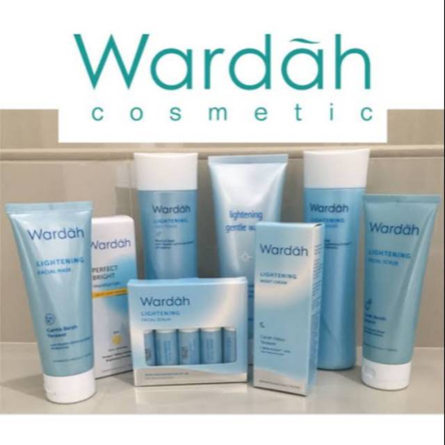 Jual wardah paket glowing