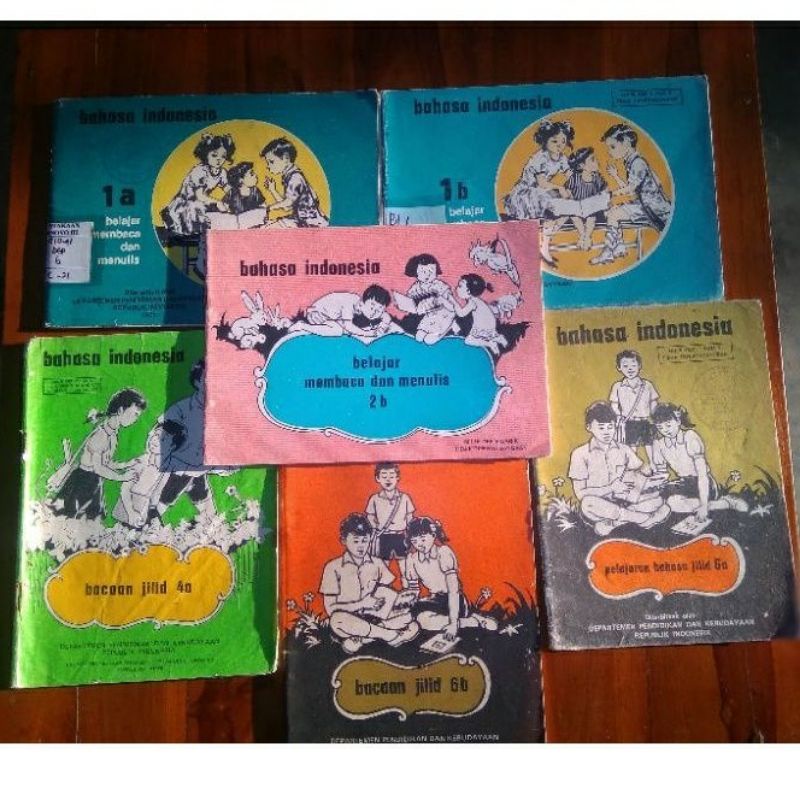 Jual buku pelajaran bahasa indonesia jadul ,buku lawas