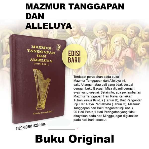 Kitab ini terbagi dalam dua . Buku Original Mazmur Tanggapan Dan Alleluya Edisi Terbaru Cetakan Tahun 2020 Shopee Indonesia
