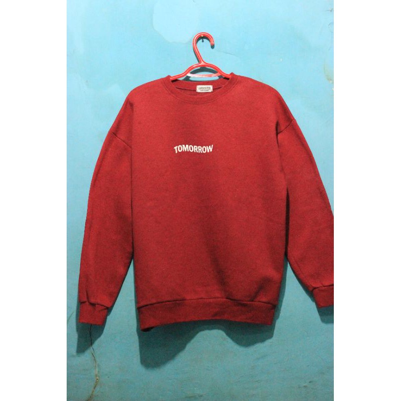 CREWNECK GOSISTER SECOND | THRIFT SHOP | Shopee Indonesia