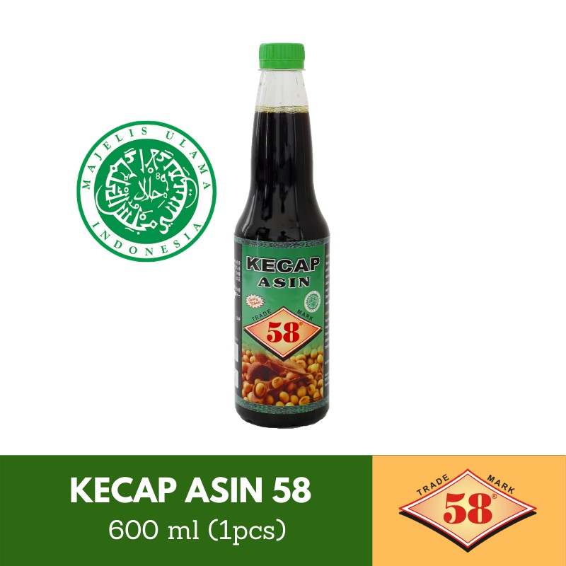 Saos 58 - Kecap Asin Halal (600 ml) | Shopee Indonesia