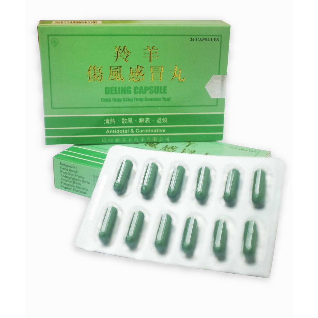 Deling Obat Demam Sakit Kepala Sakit Tenggorokan Kemasan Strip