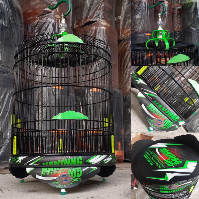 Beli kandang no 4 terlengkap & berkualitas harga murah august 2021 terbaru di tokopedia! Sangkar Nanjung No 4 Kacer Bulat Shopee Indonesia