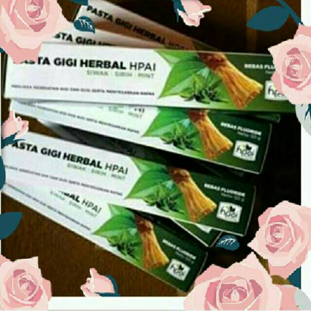 100 Ori Herbal Hpai Pasta Gigi Hpai Obat Sakit Gigi