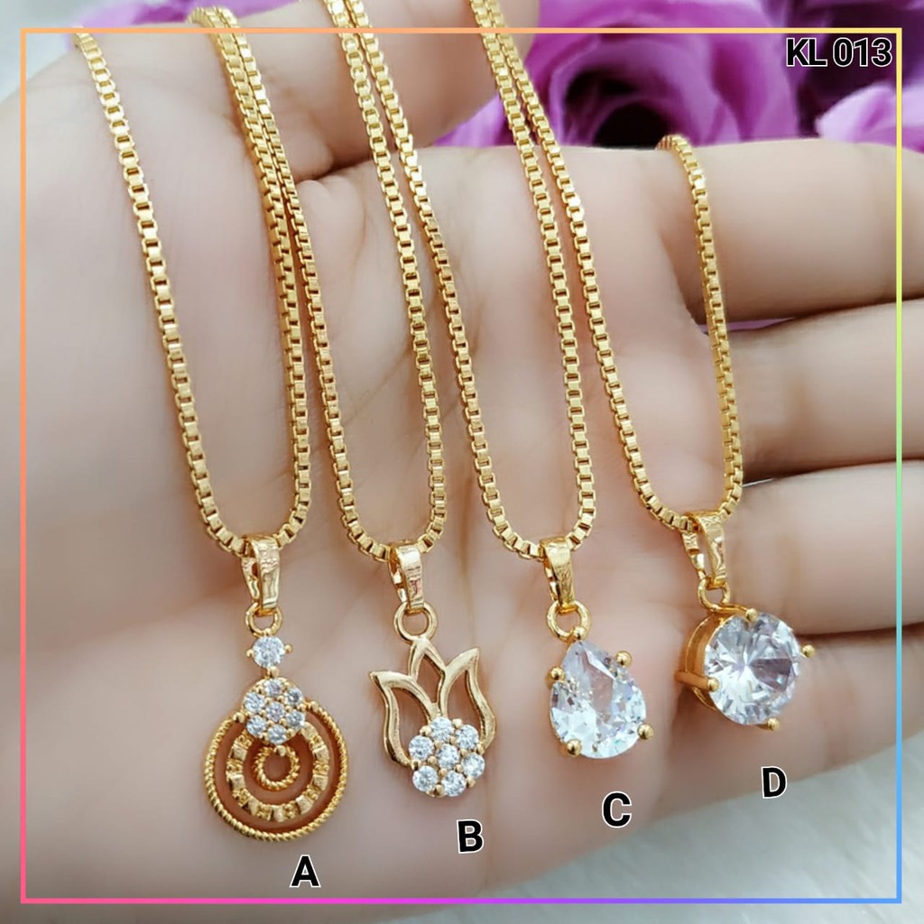 Terkini dan update setiap hari. Vinkalery Kalung Xuping Kalung Dewasa Permata Panjang Rantai Itali Lapis Emas Gold Kl 013 Shopee Indonesia