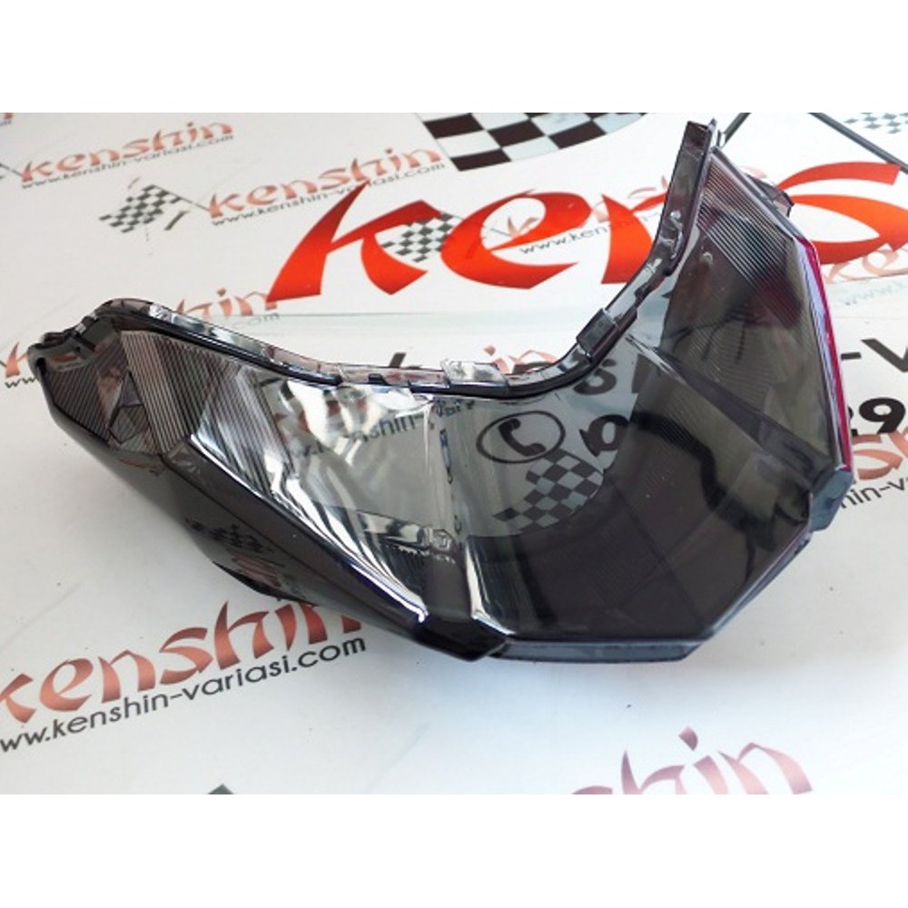 Tampak belakang Lampu Rem dan SEIN Led di Honda Super Cub ...