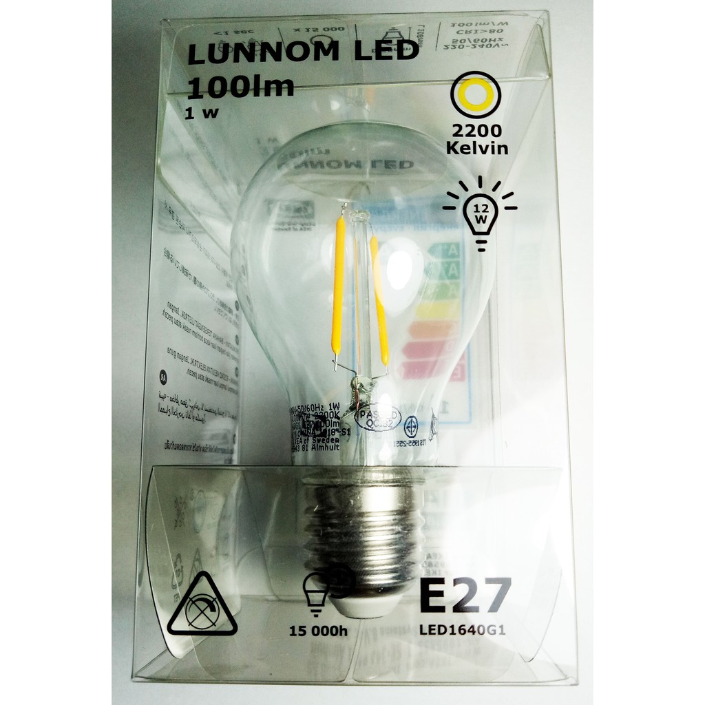 Lampu Led 1 watt Ikea A++ Kuning | Shopee Indonesia