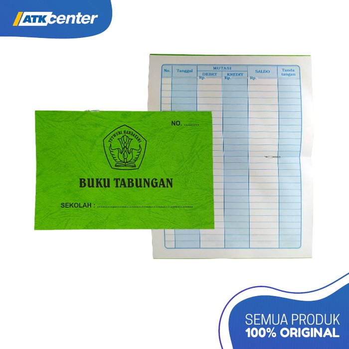 Biaya pergantian buku tabungan karena rusak, rp25.000 . Buku Tabungan Model Baru Isi 5 Pcs Shopee Indonesia