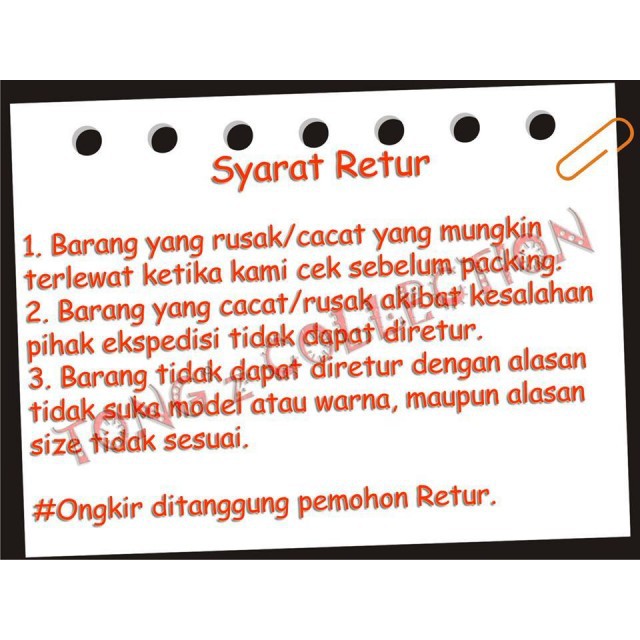 Apakah saya dapat menukarkan produk? Ketentuan Retur Toko Kami Harap Dibaca Shopee Indonesia