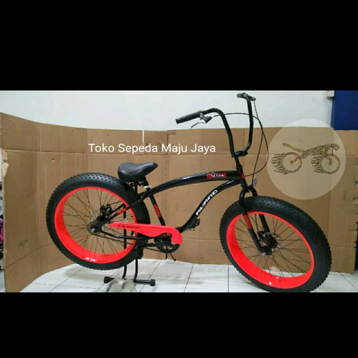 Sepeda gunung juga dikenal dengan mountain bike (mtb). Jual Sepeda Santai Pantai Fatbike Fatboy United Avand Unik Antik Ak941 Indonesia Shopee Indonesia
