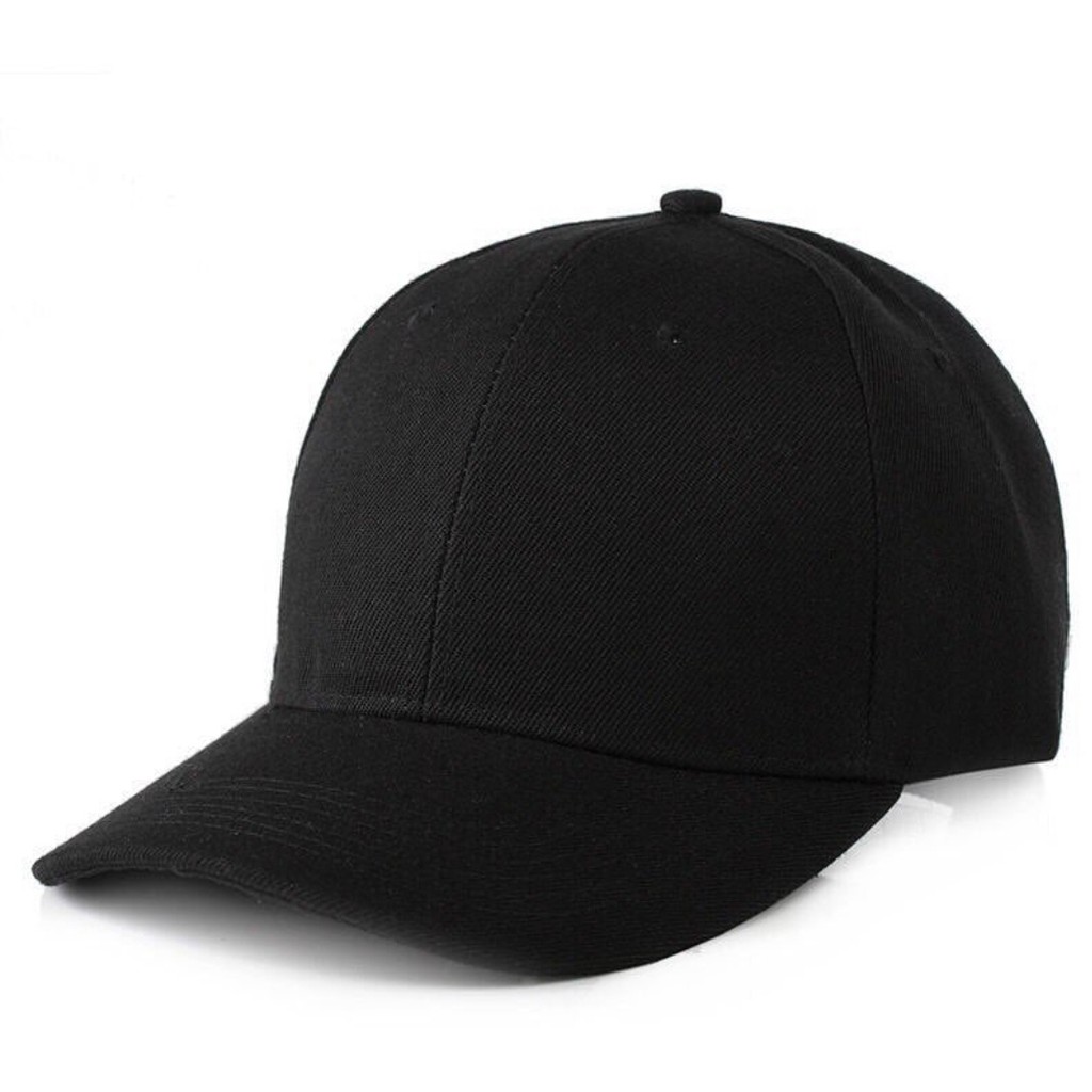 Jual Topi Polos Hitam Bahan Drill Belakang Clip Besi / Topi Murah Berkualitas Harga Grosir Pria Wanita Indonesia|Shopee Indonesia 1024_X_1024_jpg