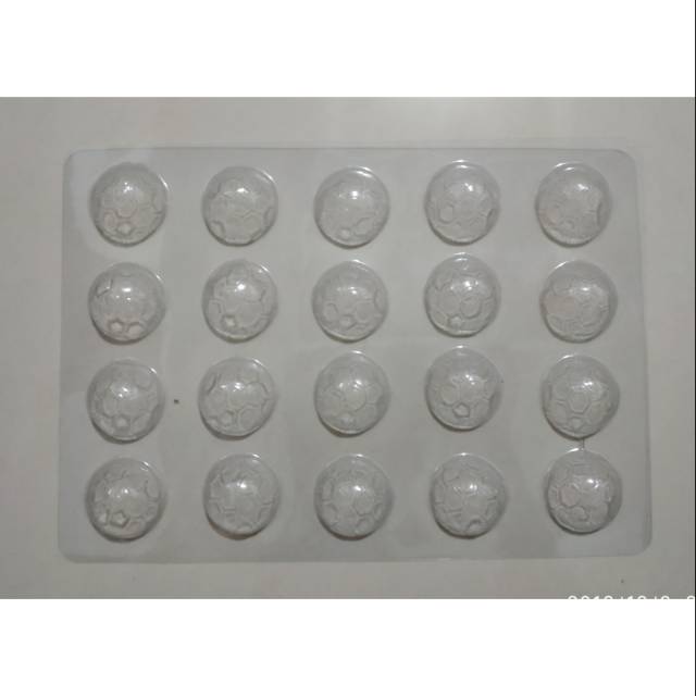 Cetakan agar coklat mika gambar bola | Shopee Indonesia