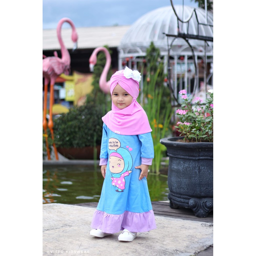 Grosir Gamis Anak Muslim Vitto Kidswear Shopee Indonesia