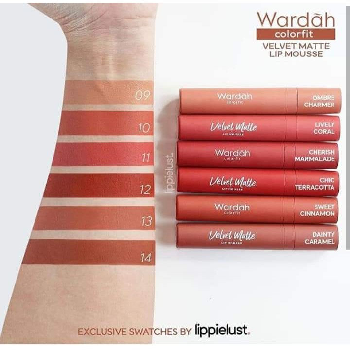 Selain itu ada juga lipstik long lasting yang mana jenis ini tidak kalah bagusnya juga memiliki warna yang bervariasi terdapat . Warna Baru Wardah Colorfit Velvet Matte Lip Mousse Shopee Indonesia