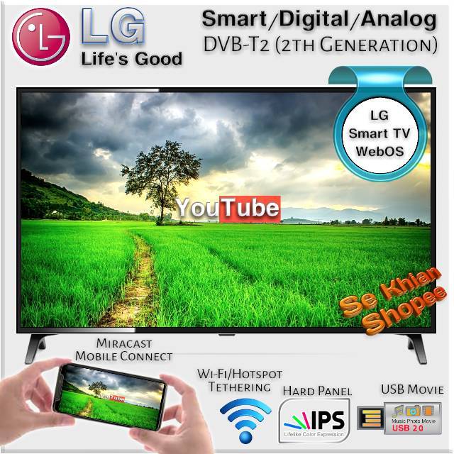 Smart Tv Led Lg 32 Inch Digital