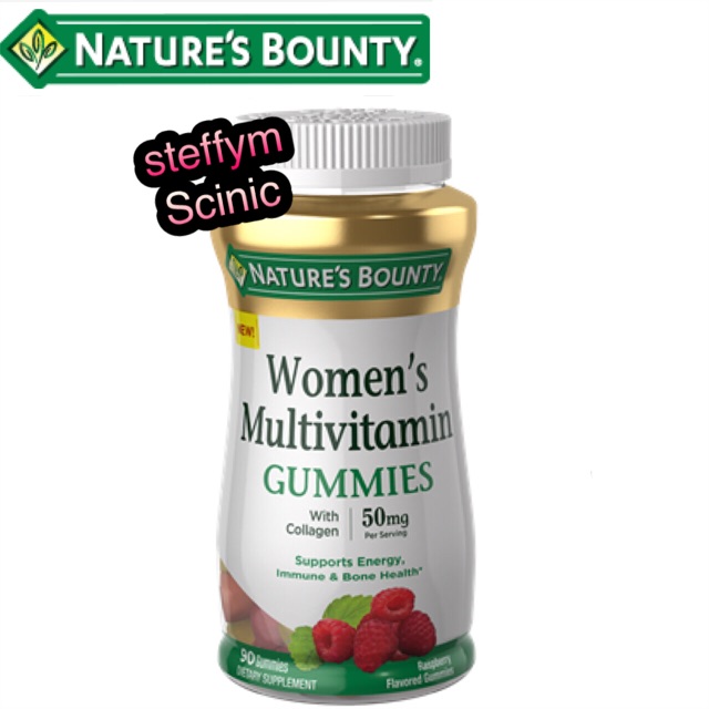 natures bounty womens multivitamin gummies 90 gummies supplement makanan shopee indonesia on women's multivitamin gummies nature's bounty