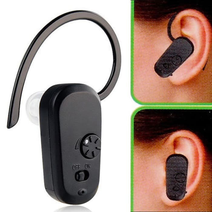 TERLARIS!!! Alat Bantu Dengar Untuk Telinga kiri/kanan Model Headset  Bluetooth | Shopee Indonesia