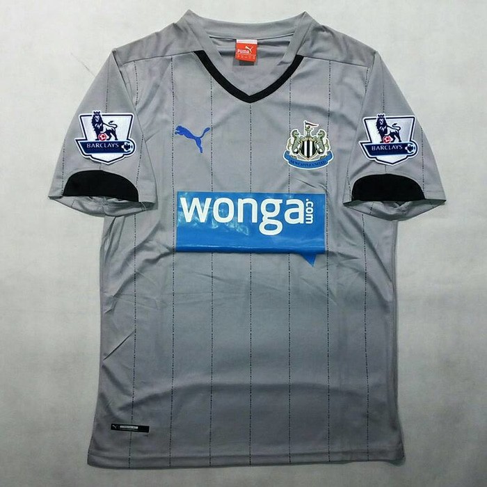 Shop official home, away & third newcastle united jerseys at world soccer shop. Jual Jersey Newcastle United Away 14 15 Patch Epl Indonesia Shopee Indonesia