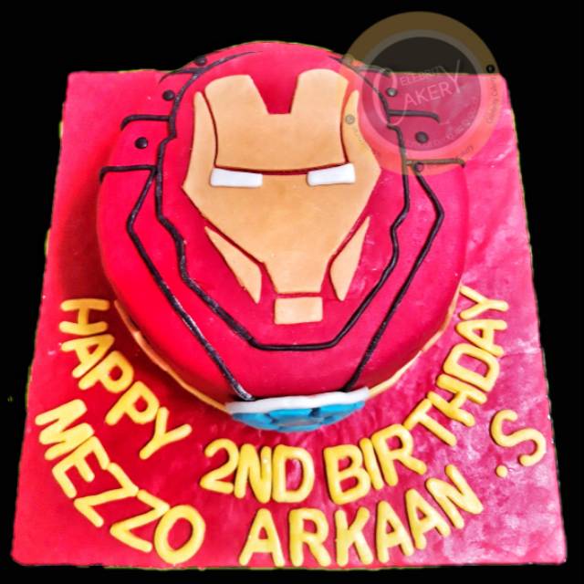 Ironman Torte Tortendekoration Torten Dekoration