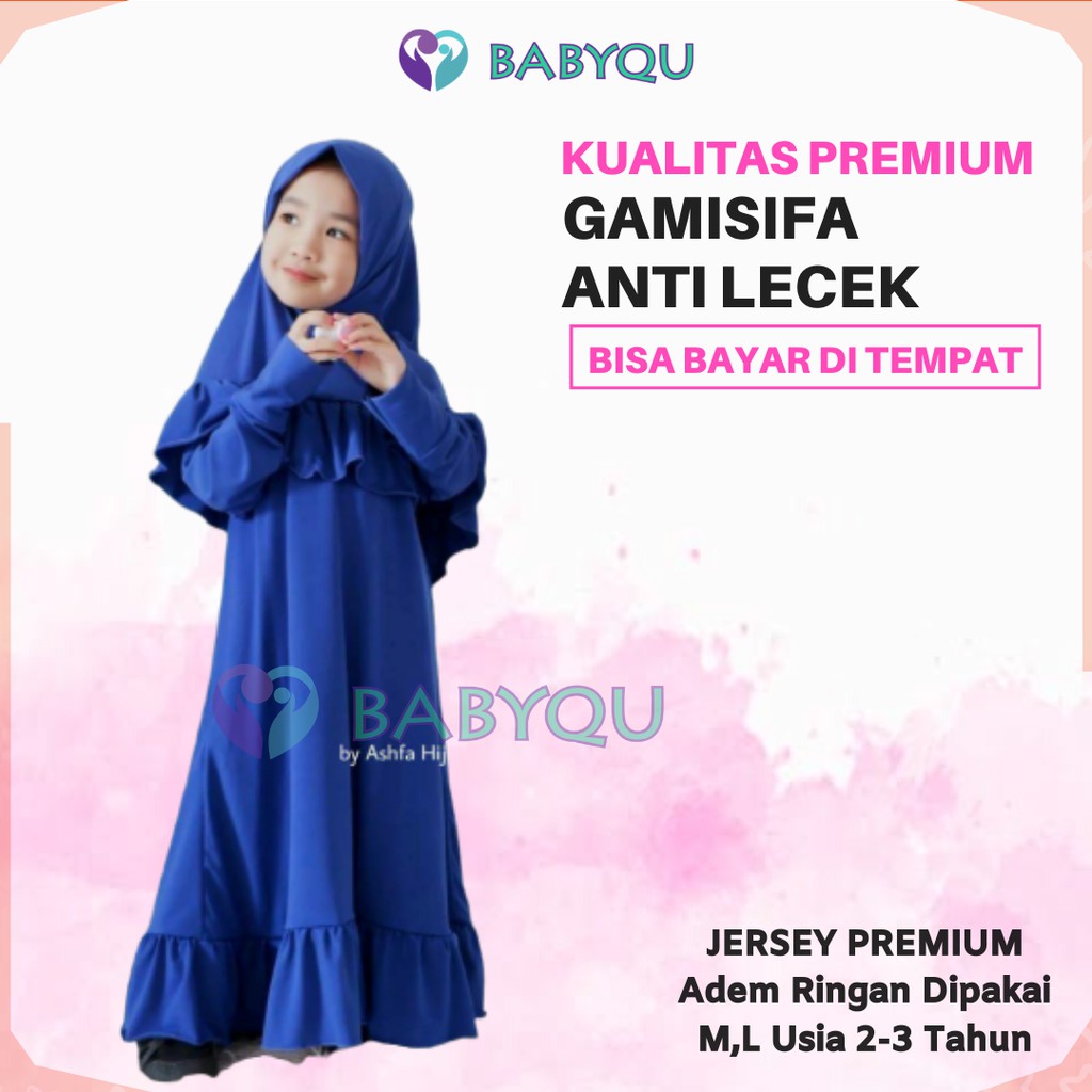 Babyqu Gamis Anak Jersey Gamis Anak 2 Tahun Baju Muslim Anak