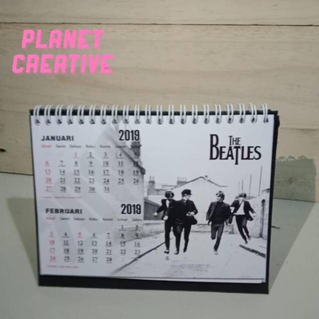 Kalender Meja 2020 Terlaris 2 Bulan 1 Lembar Custom Foto Kamu Shopee Indonesia