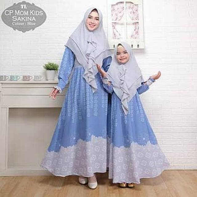 Gamis Couple Ibu Dan Anak Sakina Tl Shopee Indonesia