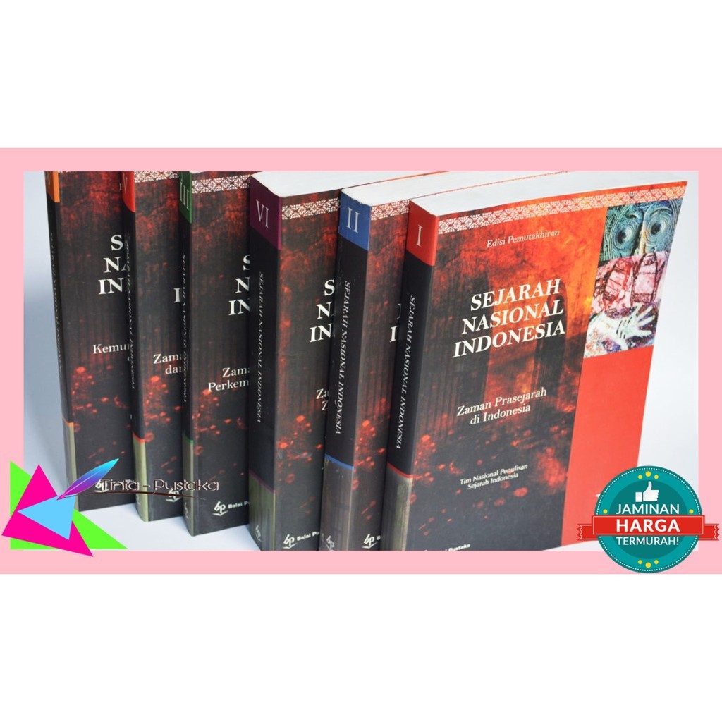 Sejarah nasional indonesia jilid 1: Buku Sejarah Nasional Indonesia Full Sett Jilid 1 6 Shopee Indonesia