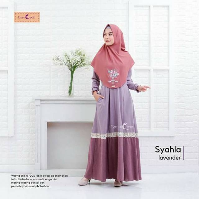 Gamis Syahla Emmaqueen Shopee Indonesia
