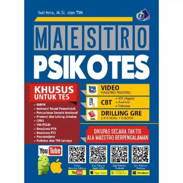 ✓ pengiriman cepat ✓ pembayaran . Psikotes Maestro Cpns Bumn Ptn Swasta Tni Polri Shopee Indonesia