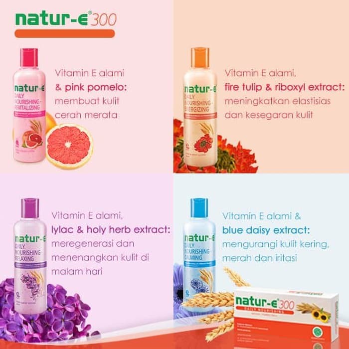 Seperti produk dari natur e yang mempunyai kandungan utama berupa vitamin e. Natur E Body Lotion 245ml Shopee Indonesia