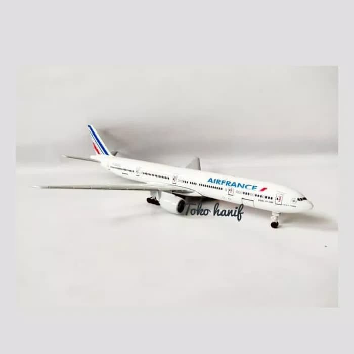 Terlaris Diecast Miniatur Pesawat Perancis Air France 18 Cm