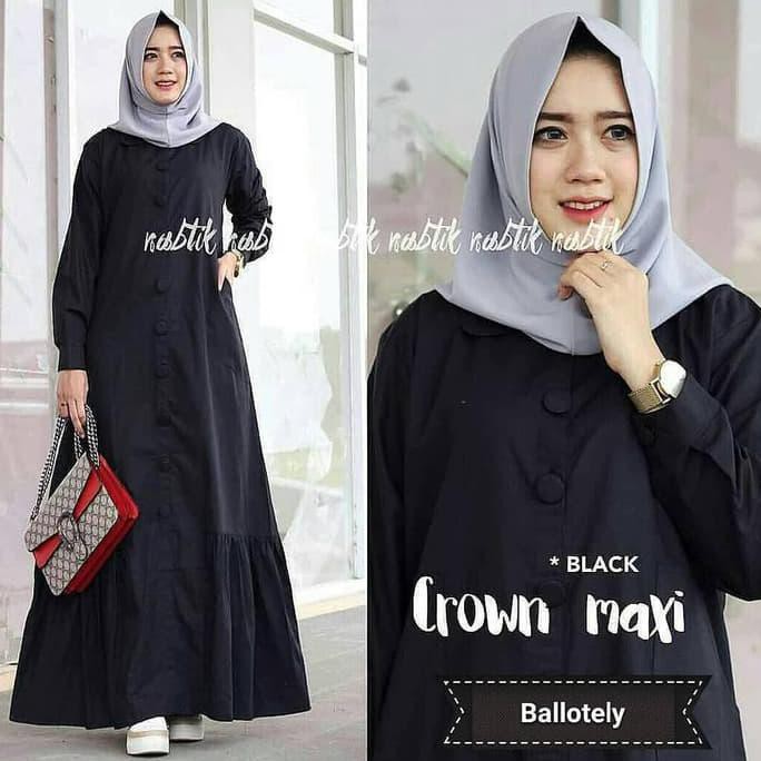 Gamis Gaul 2020 Baju Maxi Dress Hijab Baju Gamis Murah Baju Gamis