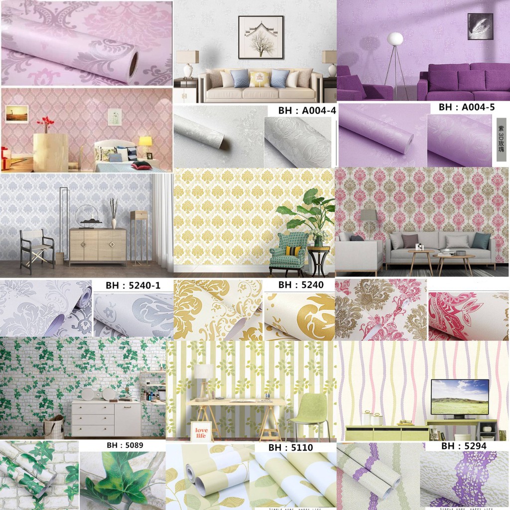 Seperti dilansir dari kotaserang.com, ada 20 jenis motif batik banten, di antaranya sebagai berikut: 3PCS 2KG WALLPAPER DINDING WALL STICKER 45cm x 10meter