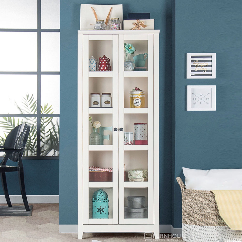 Learn tips and tricks for decorating a small home. Jual Ifurnholic Alyssa Cupboard With Glass Door Harga Terbaik Desember 2021 Shopee Indonesia