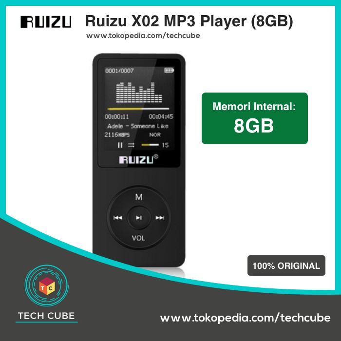 Apfel, ipod, shuffle, mp3 player, audio. Original Ruizu X02 Ultrathin 8gb Mp3 Player Alt X05 X06 X08 X18 X50 Shopee Indonesia