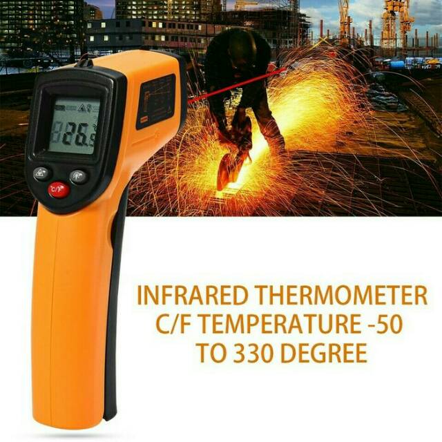 Promo & diskon murah ⚡100% . Jual Alat Pengukur Suhu Panas Termometer Gun Infrared Sensor Digital Laser Indonesia Shopee Indonesia