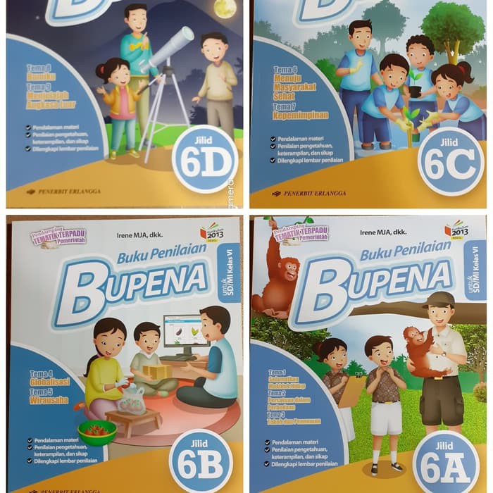 Paket bupena kelas 6 semester 1 k13n revisi 6a 6b, rp152.600. Kunci Jawaban Buku Bupena Kelas 6 Jilid 6b