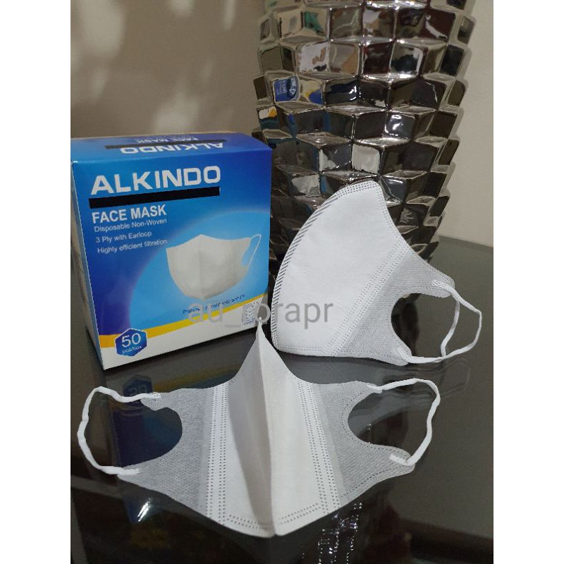 Halo dok, saya baca efektifitas masker duckbill sama dengan masker bedahapakah penggunaan masker duckbill harus di double juga ? MASKER DUCKBILL ALKINDO EARLOOP POLOS ISI 50PCS | Shopee