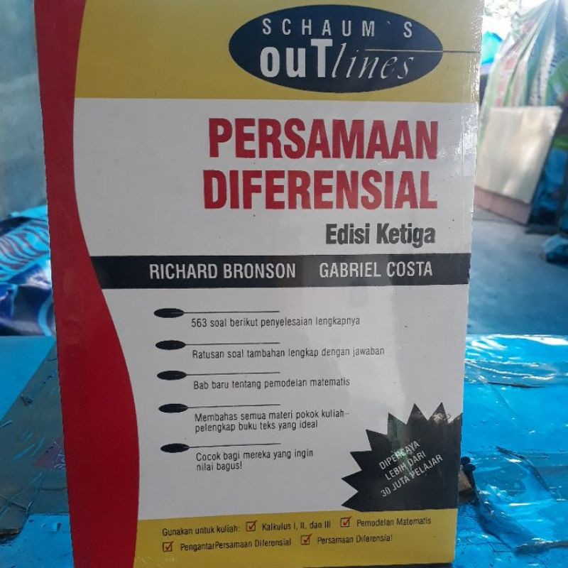 Materi diferensial fungsi pada mata kuliah matematika oleh dra. Jual Buku Persamaan Diferensial Edisi Ketiga Indonesia Shopee Indonesia