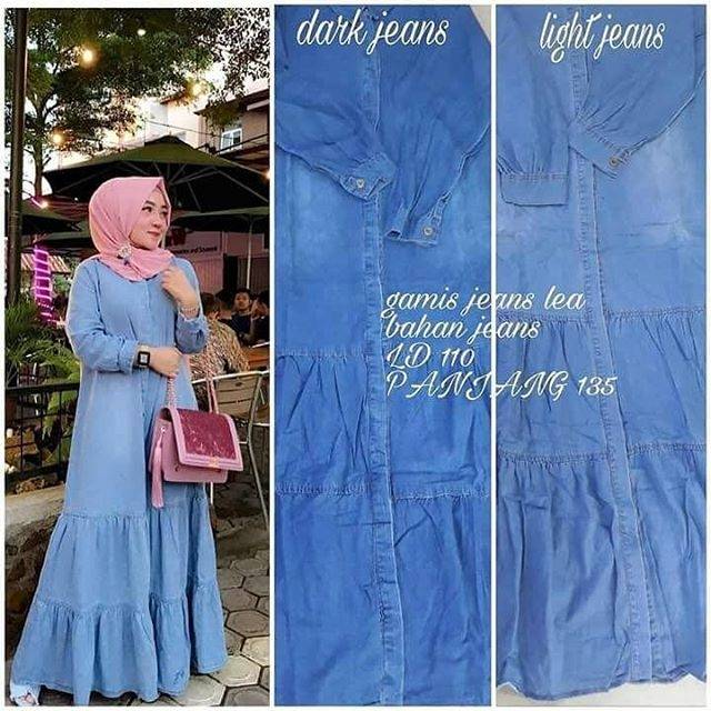 Gamis Jeans Shopee Indonesia