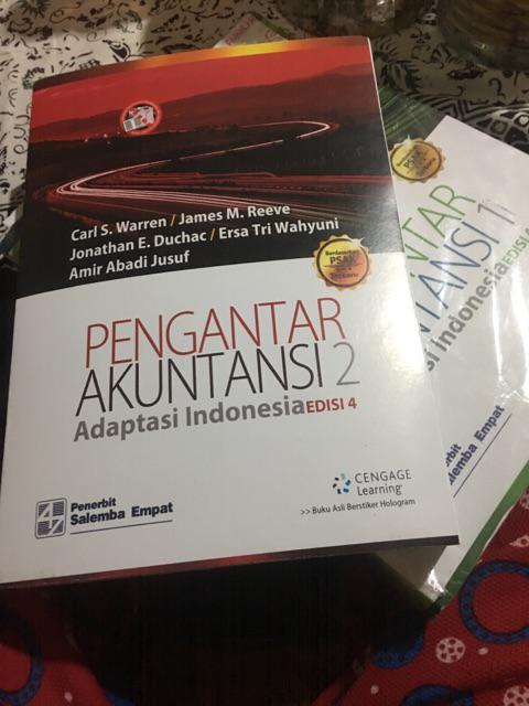 Raja adri satriawan surya, se., ma. Buku Pengantar Akuntansi 2 Adaptasi Indonesia Edisi 4 Carl S Warren Shopee Indonesia
