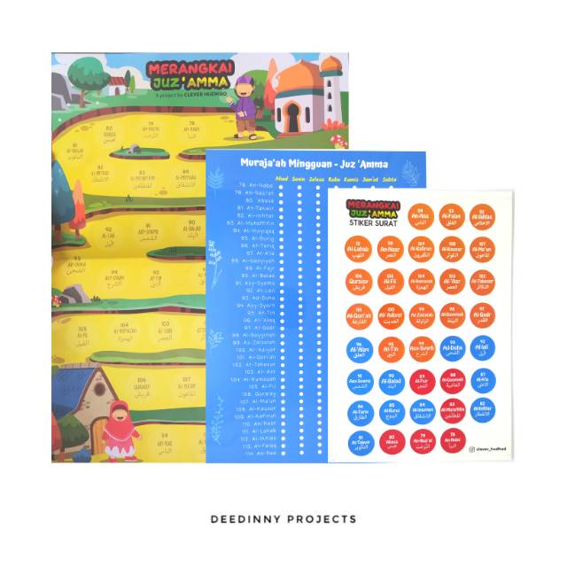 Poster Sticker Merangkai Juz Amma - Clever Hudhud -deedinny | Shopee  Indonesia
