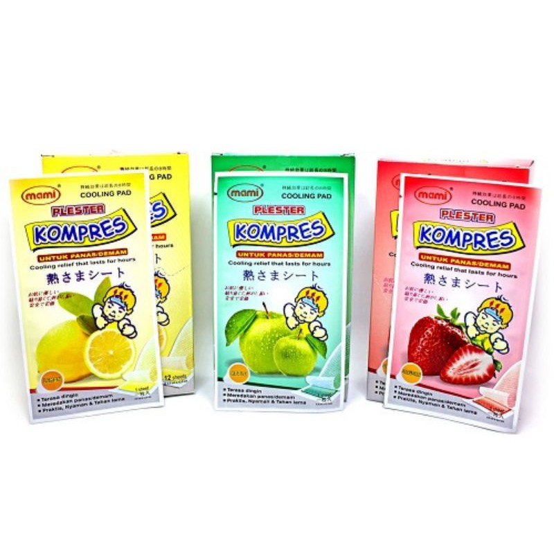 MAMI KOMPRES PENURUN PANAS AROMA BUAH | Shopee Indonesia
